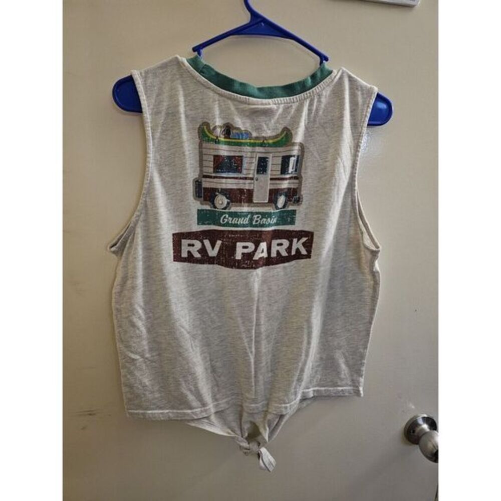 Toy Story 4 Pixar Junior M Grand Basin RV Park Sleeveless‎ Shirt Her Universe